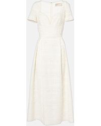 Elie Saab - Midikleid Aus Makramee - Lyst
