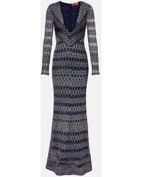 Missoni - Lame Maxi Dress - Lyst