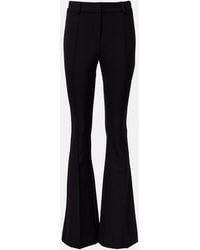 Veronica Beard - Hibiscus High-Rise Flared Pants - Lyst