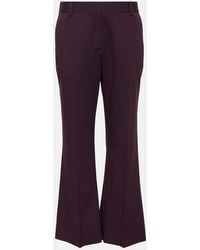 Altuzarra - Fossett Wool Flared Pants - Lyst