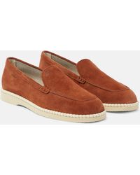 Hogan - H642 Suede Loafers - Lyst