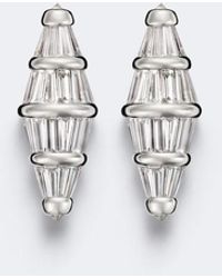 Nikos Koulis - Spectrum Large 18Kt Earrings With Diamonds - Lyst