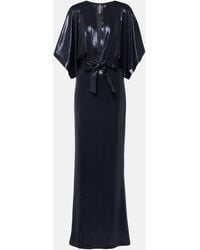 Norma Kamali - Obie Lame Gown - Lyst