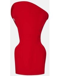 Magda Butrym - Abito Corto Asimmetrico - Lyst