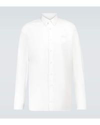 Prada - Hemd aus einem Baumwollgemisch - Lyst
