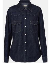 Nili Lotan - Travis Denim Shirt - Lyst