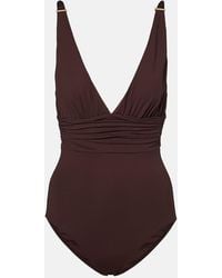 Melissa Odabash - Costume Intero Panarea Con Ruches - Lyst