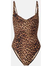Melissa Odabash - Mauritius Leopard-Print Swimsuit - Lyst