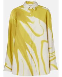 Dries Van Noten - Bedrucktes Hemd Aus Baumwolle - Lyst