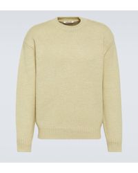 AURALEE - Wool And Silk-blend Sweater - Lyst