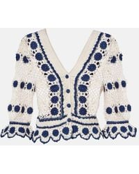 Anna Kosturova - Cardigan Bouquette - Lyst
