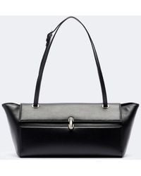SAVETTE - Symmetry Trapeze Medium Leather Shoulder Bag - Lyst