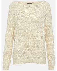 Loro Piana - Arequipa Silk And Cotton Sweater - Lyst