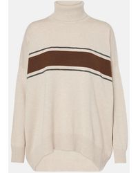 Brunello Cucinelli - Wool, Cashmere, And Silk Sweater - Lyst