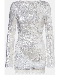 Christopher Esber - Minikleid Opaline Mit Pailletten - Lyst