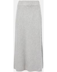 Lisa Yang - Asta Cashmere Midi Skirt - Lyst