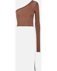 Rick Owens - Ziggy Cotton Jersey Top - Lyst