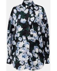 Stella McCartney - Floral Satin Blouse - Lyst