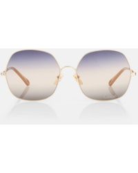 Chloé - Aly Oversized Sunglasses - Lyst