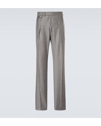 Ralph Lauren - Gregory Wool Flannel Pants - Lyst