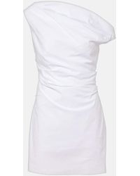 STAUD - Minikleid Phare Aus Baumwolle - Lyst