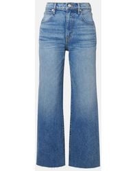SLVRLAKE Denim - Grace High-Rise Wide-Leg Jeans - Lyst