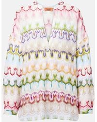 Missoni - Printed Lame Blouse - Lyst