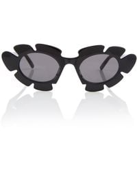 Loewe Sonnenbrille aus Acetat - Schwarz