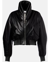Givenchy - Veste Bomber En Cuir - Lyst