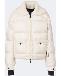 Moncler - Wool-Trimmed Down Ski Jacket - Lyst