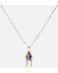 Chloé - Collana Con Pendente E Cristalli - Lyst