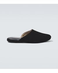 Charvet - Suede Slippers - Lyst
