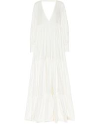 Kalita Circe Cotton Maxi Dress - White