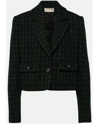 Elie Saab - Sequined Tweed Jacket - Lyst