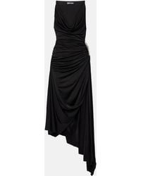 David Koma - Asymmetric Crystal-Embellished Gown - Lyst