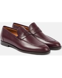 Loro Piana - Sergio Leather Loafers - Lyst