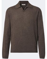 The Row - Ripley Cashmere Polo Sweater - Lyst