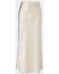 JOSEPH - Isaak Silk Satin Maxi Skirt - Lyst