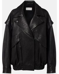 Nour Hammour - Micah Leather Jacket - Lyst
