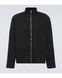 Our Legacy - Shrunken Cotton Zip-up Sweater - Lyst