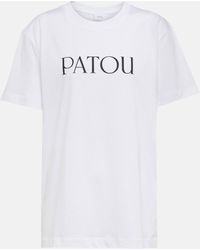 Patou - Logo Cotton Jersey T-shirt - Lyst