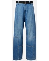 Plan C - High-Rise Wide-Leg Pants - Lyst