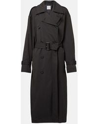 TOTEME - Cotton-Blend Trench Coat - Lyst
