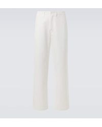 Gabriela Hearst - Cotton Wide-Leg Pants - Lyst