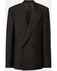 Gucci - Pinstripe Wool And Mohair Blazer - Lyst