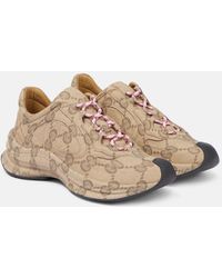 Gucci - Sneakers in pelle con stampa GG - Lyst