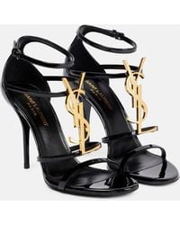 Saint Laurent - Cassandra Sandals - Lyst