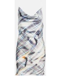 Y. Project - Invisible Strap Satin Slip Dress - Lyst