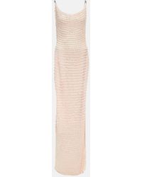 AYA MUSE - Vatia Sequined Knitted Maxi Dress - Lyst