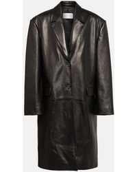 Magda Butrym - Oversized Leather Coat - Lyst